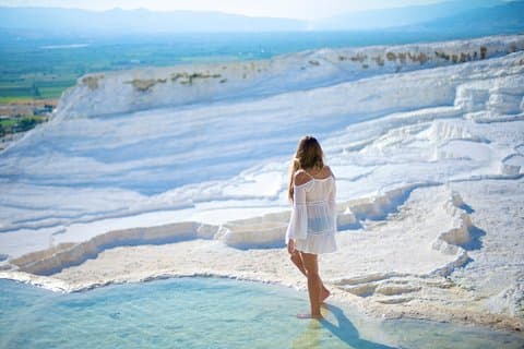 Tour guidato di un'intera giornata a Pamukkale e Hierapolis da Belek