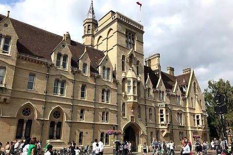 Fotspor av Harry Potter i Oxford