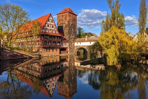 Prag till Nürnberg - Privat transfer med 2 timmars sightseeing
