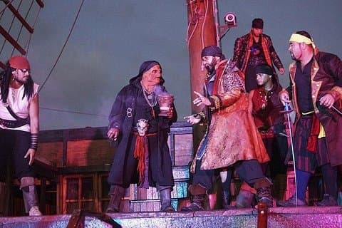 Serata divertente nella baia di Puerto Vallarta