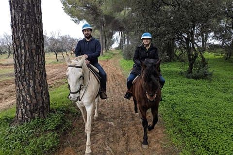 Ridning eksklusivt for par, i Parque Natural Doñana, Sevilla