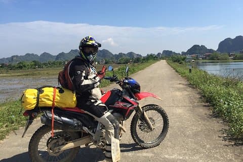 Vietnam Motorradreise von Hanoi nach Ninh Binh - 1 Tag
