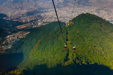Chandragiri Hill Station Tour mit der Seilbahn