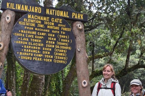 Mt. Kilimanjaro 7 Days Trek - Machame Route