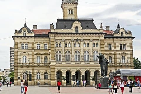 Det bästa av Novi Sad vandring