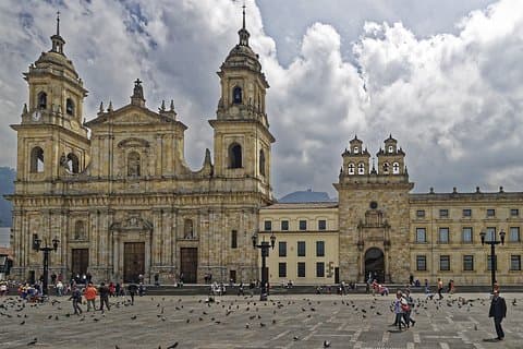 Passeio romântico em Bogotá