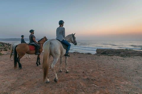 Bordeira Beach - Horse Riding Tour at Sunset