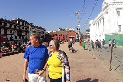 Tour inteiro em Kathmandu e vista do pôr do sol de Nagarkot