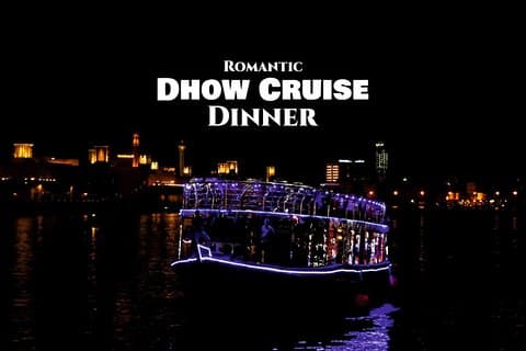 Dhow-kryssningsmiddag på Creek med underhållningsshower