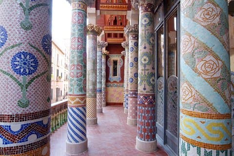 Palau de la Musica Catalana Entrébiljett med Audioguide