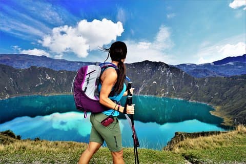 Quilotoa verzauberter Kratersee