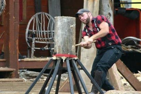 Kustexcursie Ketchikan: de beroemde houthakkersshow