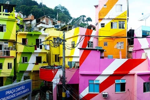 Visita guiada a la favela de Santa Marta