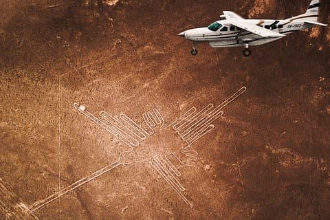 Nazca Lines flytur og Huacachina Oasis - Privat tur