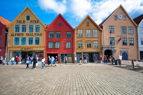 Privat spasertur i Bergen