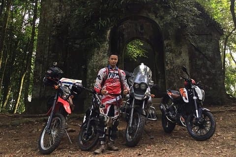 Vietnam Motorcykelresa från Hanoi till Ba Vi National Park - 1 dag