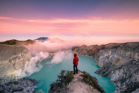 Mount Ijen Crater Volcano Midnight Trekking Privétour vanuit Bali - Volledige dag