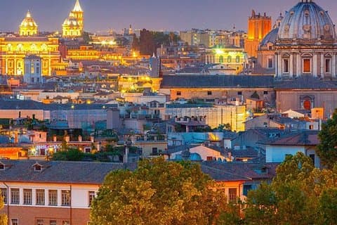 Rome "friccico de luna" tour met E-Scooter!