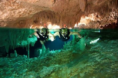 MERGULHE em um rio secreto com Plus ADVENTURE com rota de bicicleta e rapel