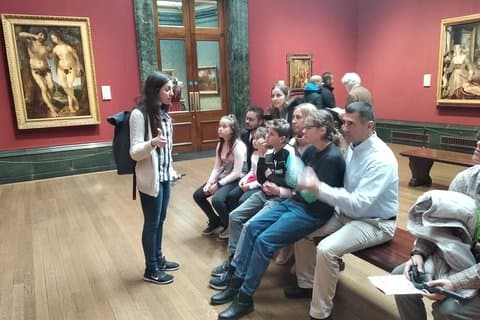 Tour privado de la National Gallery de Londres para niños y familias