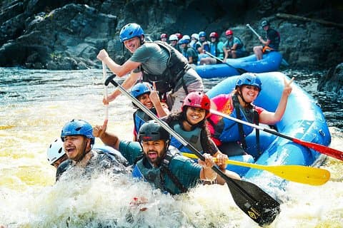 Wildwaterraften vanaf Mount Lavinia