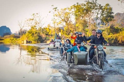 Half-Day Private Tour: Yangshuo Sidecar Tour from Xingping hotel