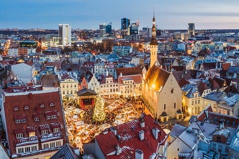 Helsinki til Tallinn guidet tur - cruise billet og afhentning inkluderet