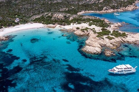 Bådture La Maddalena Archipelago - Afgang fra La Maddalena