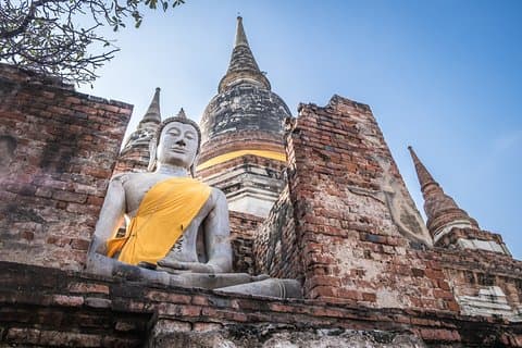 Ayutthaya Historic Park Tour Gruppetur fra Bangkok