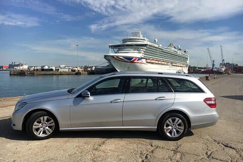 Southampton till St Pancras tågstation Privat transfer