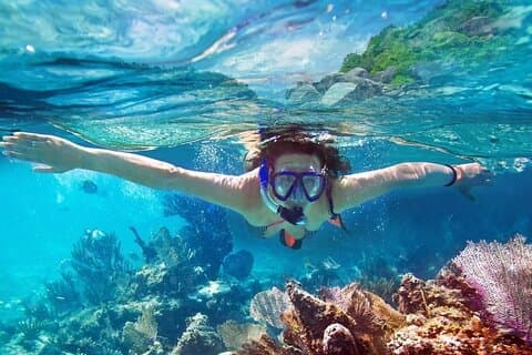 Snorkling i Bar Reef Marine Sanctuary