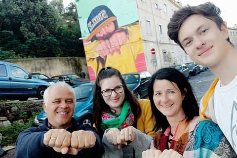 The Real Lissabon Street Art Privat guidet tur med minivan