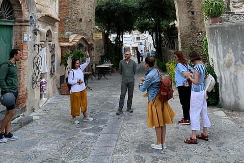 Begeleide wandeling door Ravello bij zonsondergang