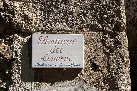 Walking tour from Minori to Maiori along the Path of the Lemons