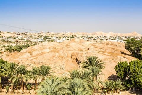 Jericho, Jordan River, Mt. Temptation, og Dead Sea Tour fra Tel Aviv