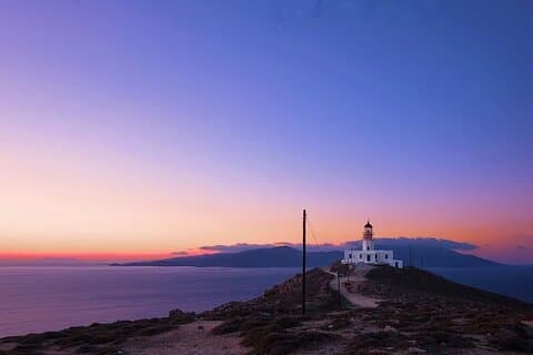 Kleine Gruppe Armenistis Lighthouse Sunset Tour in Mykonos