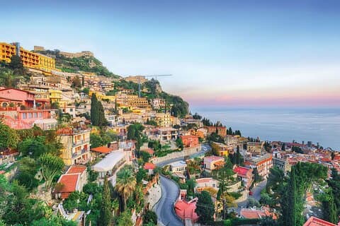 Het beste van Oost-Sicilië: privétour Taormina en Castelmola vanuit Giardini Naxos