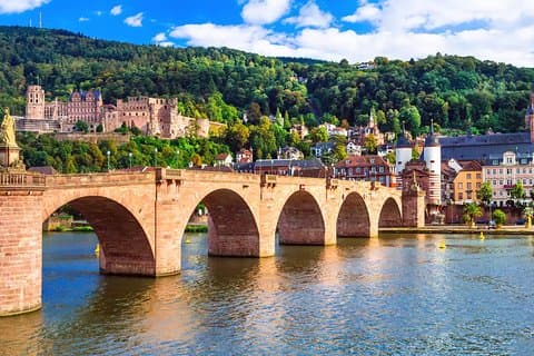 from Frankfurt: Heidelberg, Mercedes Museum / Schwetzinger Schloß