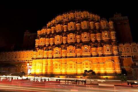 Visite nocturne guidée privée de Jaipur