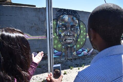 Tour dei cambiamenti sociali di Township Street Art + Art Gallery