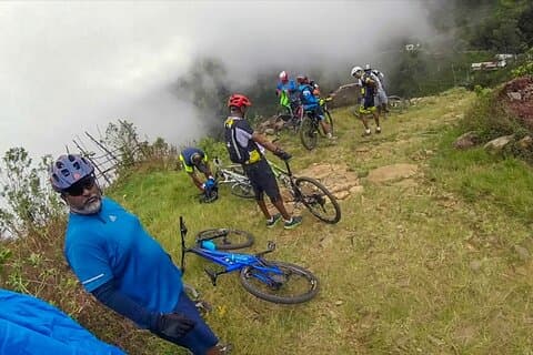 Cycling in Devil's Staircase