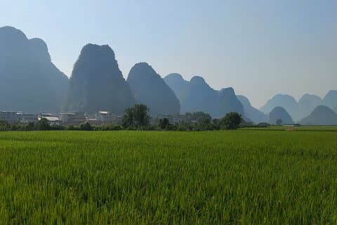 Excursão privada de 10 dias de Guangzhou a Yangshuo e Nanning de carro
