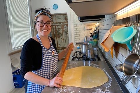 Private Authentic Pasta-Making Class in Ravenna in a Local's Home