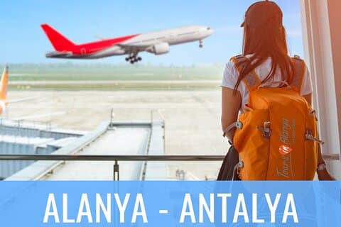Transfert en navette d'Alanya Resorts vers l'aéroport d'Antalya