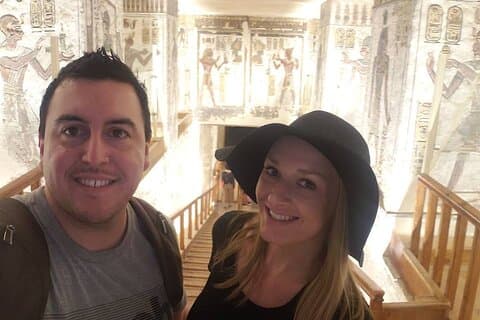 Visite privée d'une demi-journée dans la vallée des rois et Hatchepsout