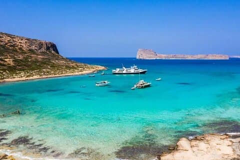 Visite de Gramvousa et Balos au départ de La Canée (le billet de bateau est inclus!)