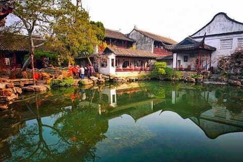 Viagem particular muçulmana de um dia para Suzhou saindo de Xangai