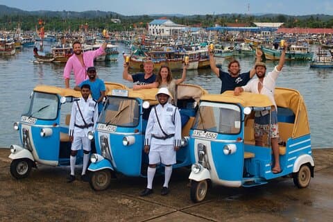 Sydkyst Tuk Tuk Safari fra Galle
