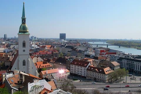 Private Full Day Tour to Bratislava from Budapest with Hotel pick-up
