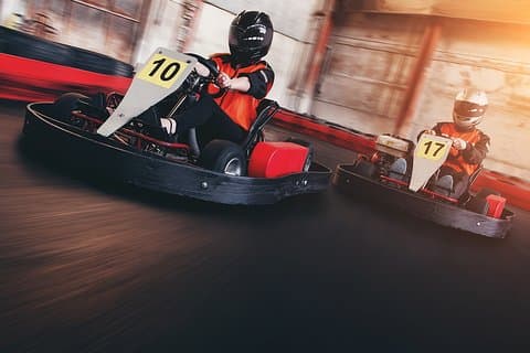 Krakow: Indoor Go Karting with Optional Return Transfers